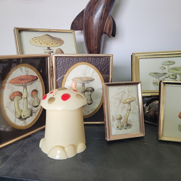Vintage Mushroom Toothpick Dispenser - Picture 1 of 10